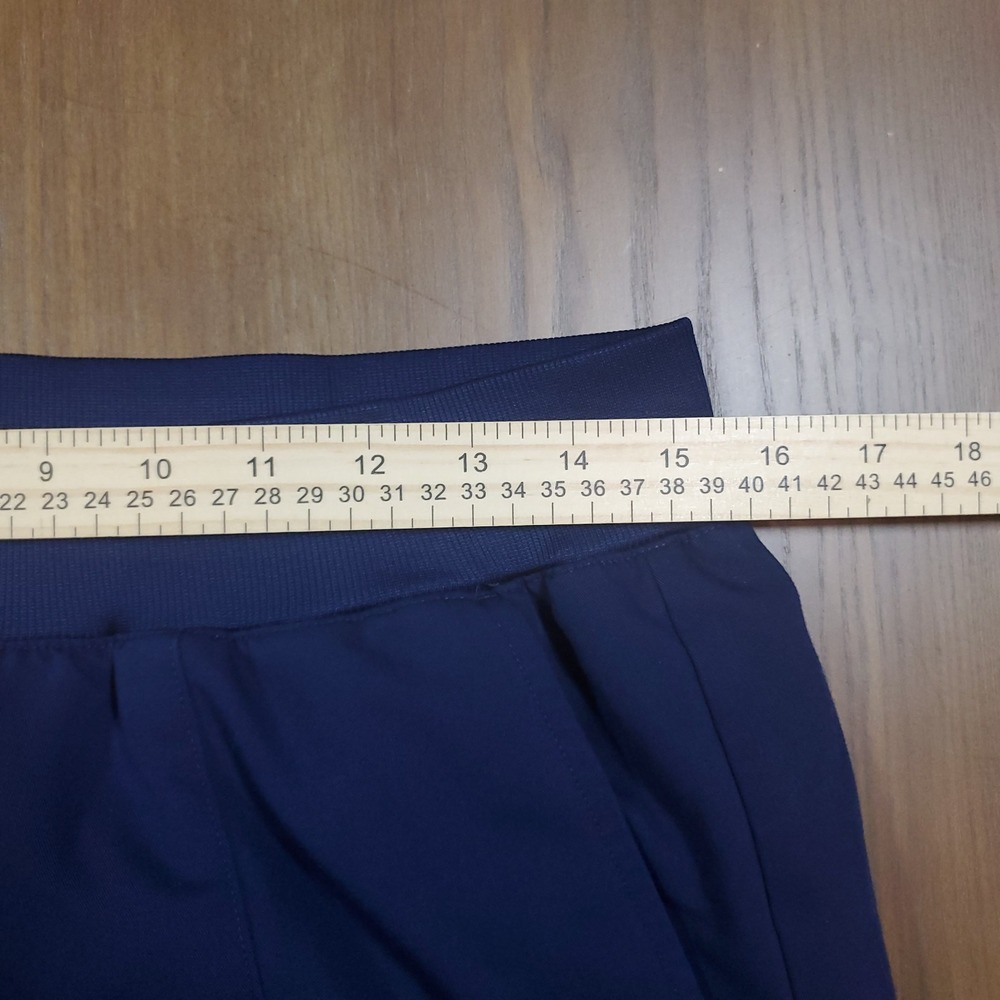 Fabletics High Rise On Call Scrubs Joggers Navy Blue, Large, Drawsting* - Picture 2 of 10